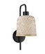 Бра Nova luce Intra, Black/Bamboo