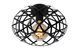 Потолочный светильник Lucide WOLFRAM &Oslash; 30 cm 1xE27 Black, BLACK, Черный, Черный