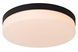 Стельовий світильник для ванної Lucide BISKIT &Oslash; 34,5 cm LED 1x24W 2700K IP44 Motion & Day/Night Sensor Black, BLACK