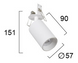 Спот Viokef 4241000 Stage, White