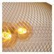 Підвісний світильник Lucide MESH &Oslash; 85 cm 3xE27 Matt Gold / Brass, Matt Gold / Brass, Matt Gold / Brass, Matt Gold / Brass