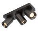 Стельовий точковий світильник Lucide NIGEL LED Dim to warm GU10 3x5W 2200K/3000K Anthracite, Anthracite, Антрацит, Антрацит