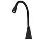 Бра Lucide GALEN LED LED 1x3W 3000K Black, BLACK