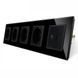 Розетка пятиместная комбинированная Силовая Интернет ТВ Livolo