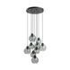 Підвісний світильник TK Lighting Cubus 9, Graphite