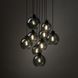 Підвісний світильник TK Lighting Cubus 9, Graphite