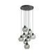 Підвісний світильник TK Lighting Cubus 9, Graphite