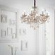 Підвіс (люстра) Ideal Lux ROSE SP8, Янтарный;Хром, Хром, Янтарний, Бурштин, Хром