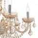 Підвіс (люстра) Ideal Lux ROSE SP8, Янтарный;Хром, Хром, Янтарний, Бурштин, Хром