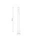 Уличный столбик TK Lighting 19003 SENA L, Graphite