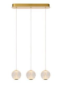 Підвісний світильник Lucide CINTRA LED Dim. 3x4,7W 2700K Transparant, Transparant
