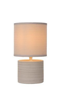 Настільна лампа Lucide GREASBY &Oslash; 14 cm 1xE14 Cream, Cream