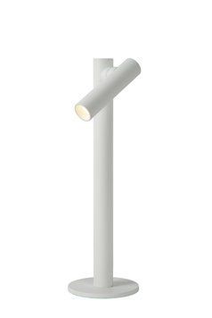 Акумуляторна настільна лампа для дому та вулиці Lucide ANTRIM Battery pack/batteries LED Dim. 1x2,2W 2700K IP54 With wireless charging pad White, WHITE, Білий, Білий, Білий