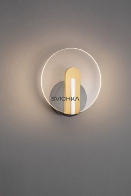 Настінний світильник Nova luce GENTI Black/Gold