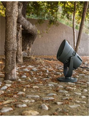 Грунтовий світильник Nova luce NORTH 125, Dark gray