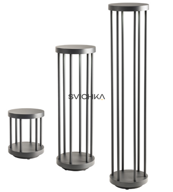 Вуличний стовпчик REDO Kalen 75, Grey
