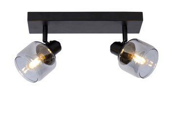 Стельовий точковий світильник Lucide BJORN 2xE14 Black, BLACK