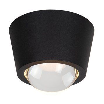 Стельовий світильник Lucide RIGON &Oslash; 9 cm LED 1x6W 3000K Black, BLACK, Прозорий, Прозорий