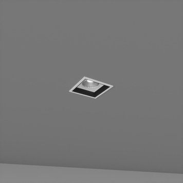 Вбудований світильник Skarlat RSL74133 7W WH+BK 3000K, Білий/чорний, 45