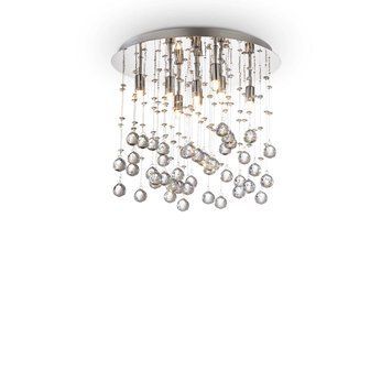Стельовий світильник Ideal Lux Moonlight 080932, Золотий, Прозорий