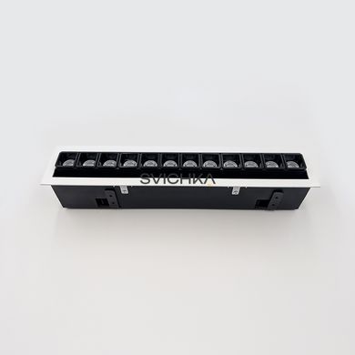 Встроенный светильник Skarlat RSL74108 12&times;2W WH+BK 4000K