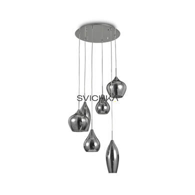 Ideal Lux SOFT SP6 Smoked Glass 111841