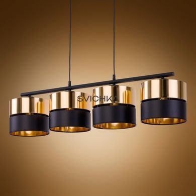 Підвіс TK Lighting 4342 Hilton - 4342, Чорний, Золотий, Чорний