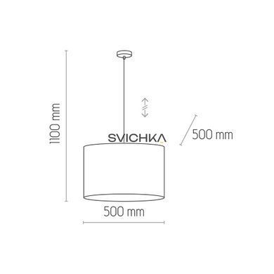 Подвесной светильник TK Lighting JUTA, Beige