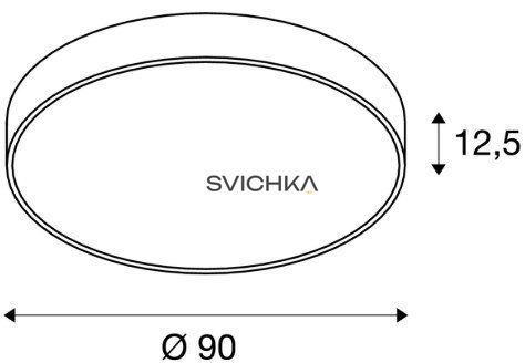Стельовий світильник SLV Medo 90 135171, Білий, Білий, Білий, Білий