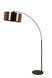 Торшер-дуга Lucide RANKOS 1xE27 Black, BLACK, Черный, Rust Brown, Rust Brown
