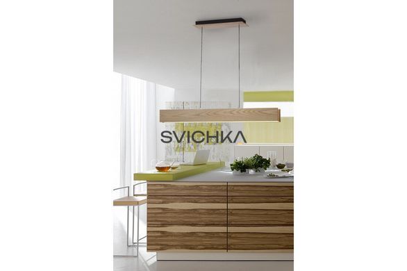 Люстра Azzardo AZ2700 Laria LED, Чорний, Бежевий, Білий, Дерев'яний