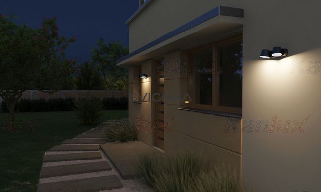 Вуличне бра Kanlux DROMI LED EL-2 13W-GR