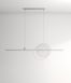 Підвісний світильник Babich Studio MID 1200, Gray