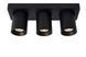 Стельовий точковий світильник Lucide NIGEL LED Dim to warm GU10 3x5W 2200K/3000K Black, BLACK