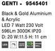 Настінний світильник Nova luce GENTI Black/Gold