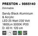 Подвесной светильник Nova luce PRESTON 40 Black