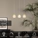 Подвесной светильник Lucide CINTRA LED Dim. 3x4,7W 2700K Transparant, Transparant