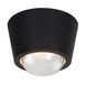 Потолочный светильник Lucide RIGON &Oslash; 9 cm LED 1x6W 3000K Black, BLACK, Прозрачный, Прозрачный