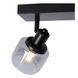 Потолочный точечный светильник Lucide BJORN 2xE14 Black, BLACK