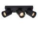 Стельовий точковий світильник Lucide NIGEL LED Dim to warm GU10 3x5W 2200K/3000K Black, BLACK