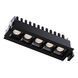 Светильник точечный врезной KLOODI KD-POINT 5X2 10W 3K BK, Черный