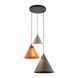 Підвісний світильник TK-Lighting CONO 3 SML, Multicolor