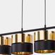 Підвіс TK Lighting 4342 Hilton - 4342, Чорний, Золотий, Чорний