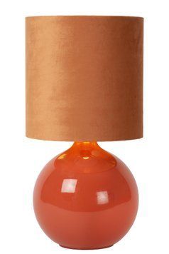 Настільна лампа Lucide ESTERAD 1xE14 Orange, Помаранчевий, Помаранчевий, Помаранчевий