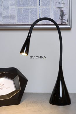 Настільна лампа Lucide ZOZY LED Dim. 1x4W 3000K Black, BLACK, Чорний, Чорний, Чорний