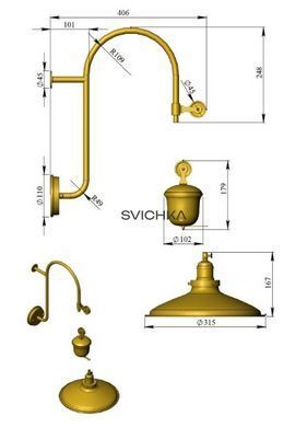 Бра Pikart Counterweight
