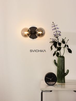 Настінний світильник Lucide TYCHO 2xG9 Black, BLACK
