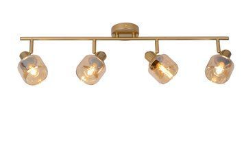 Стельовий точковий світильник Lucide BJORN 4xE14 Matt Gold / Brass, Matt Gold / Brass