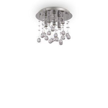 Стельовий світильник Ideal Lux Moonlight 094663, Золотий, Прозорий