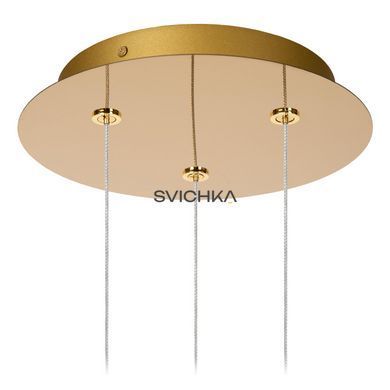 Підвісний світильник Lucide CINTRA &Oslash; 25 cm LED Dim. 3x4,7W 2700K Transparant, Transparant